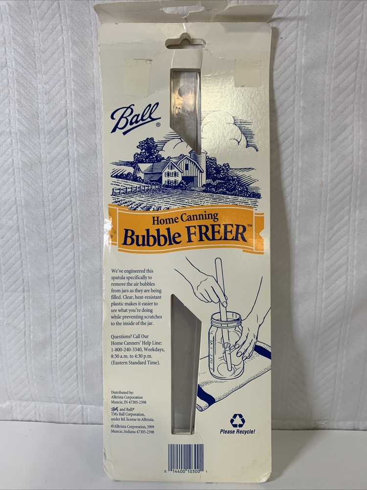 VTG Ball Home Canning Bubble Freer Plastic Spatula prepper