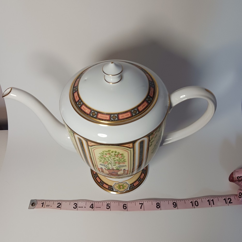 Royal Worcester Versailles Coffee Pot Mint Condition.