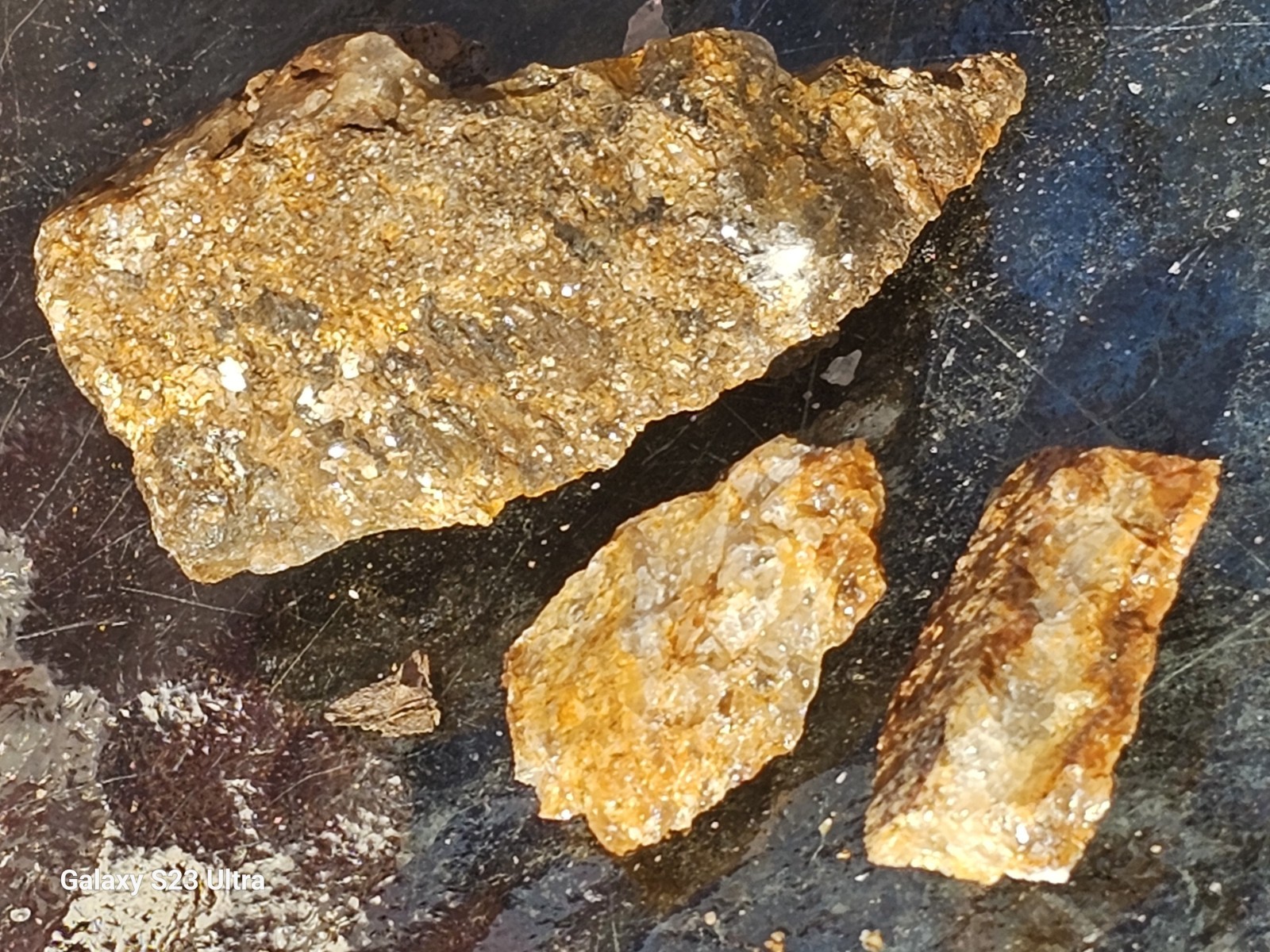 South Carolina Gold Silver Copper Iron Ore Specimen #801