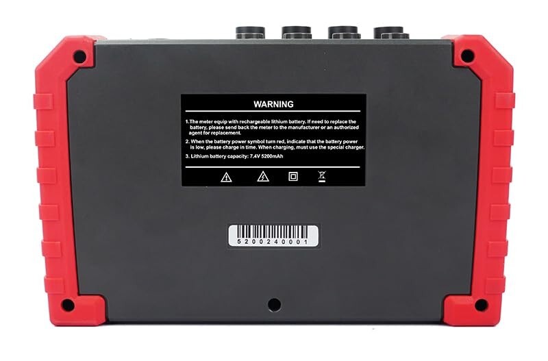 3 Phase Power Quality Analyzer with Current 0.10A~100A Phasor Diagram Display