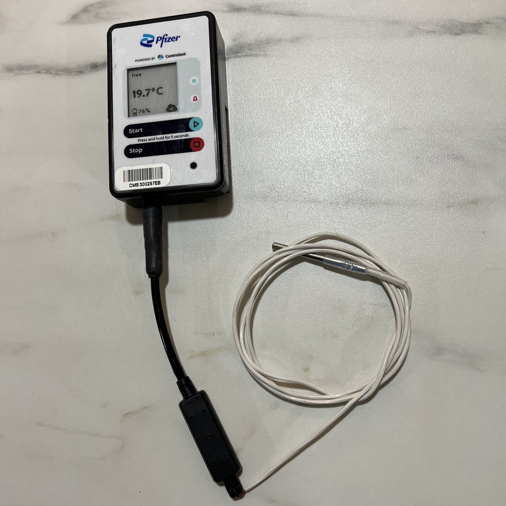 Pfizer Real-Time Logger CMS 300257EB Controlant