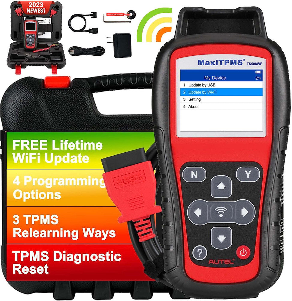 Autel MaxiTPMS TS508WF TPMS Relearn Tool TPMS Sensors Activate/Reset/Programming
