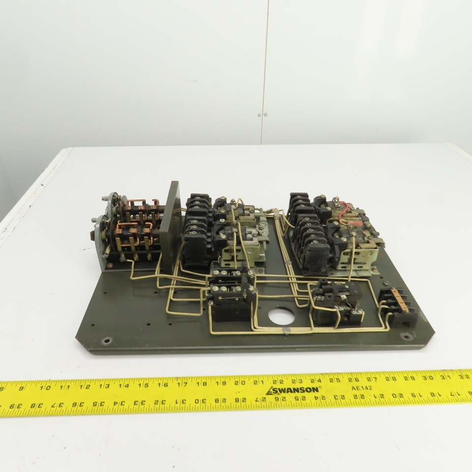 Hardinge AHC Automatic Chucker Electrical Control Motor Starter Panel