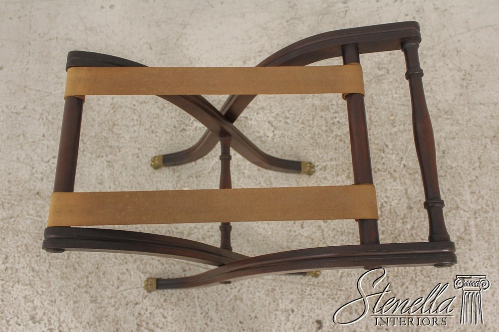 F59341: FERGUSON Regency Style Vintage Tray Top Server Table