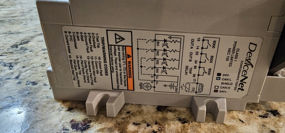Allen-Bradley 592-EC2AC Series C E3 Plus Solid State Overload Relay Unused 1-5A