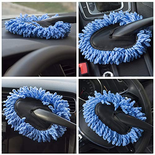 (3 Pack) Microfiber Car Duster Exterior Scratch Free, Extendable Handle