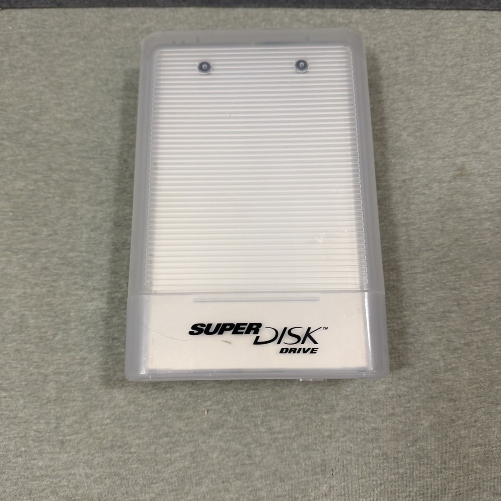 Imation Super Disk USB Drive for Macintosh Model SD-USB-M2 Floppy Disc No Cord