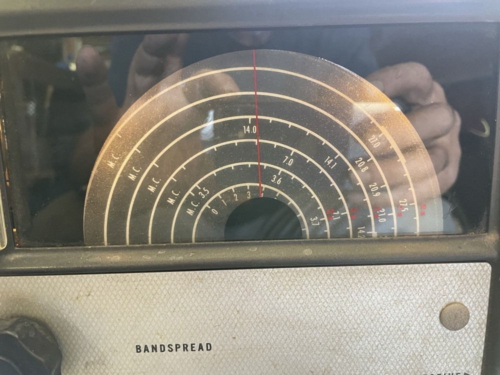 Hallicrafters SX-96 Radio High Frequency (HF) Receiver, Tested