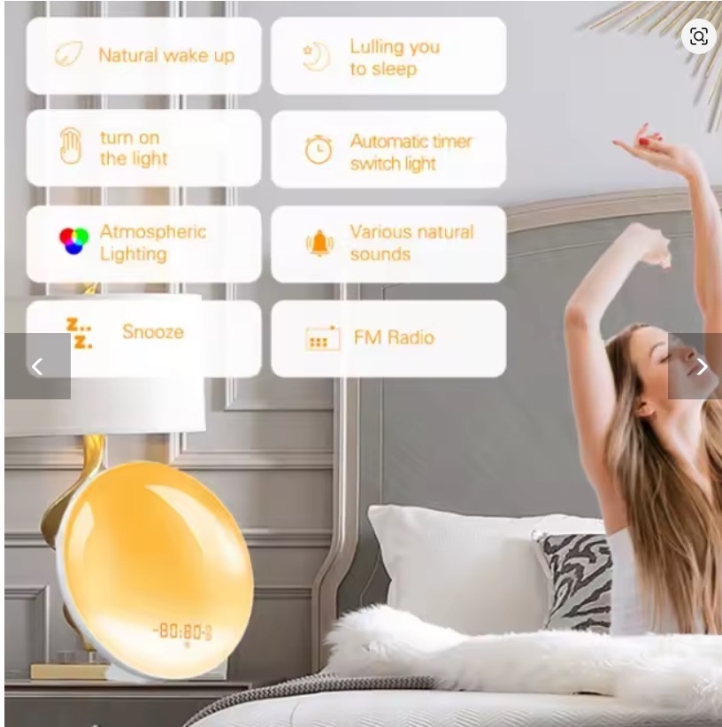 Digital Sunrise Alarm Clock