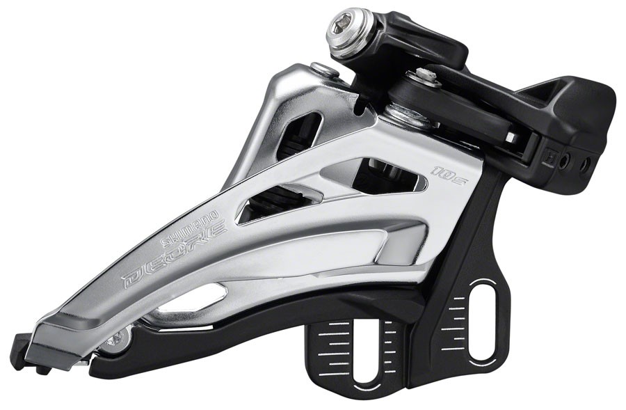 Shimano Deore FD-M4100-E Front Derailleur 10-Speed Double Side Swing Front Pull