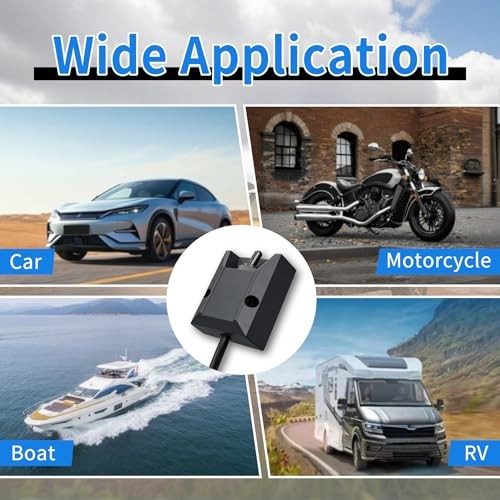 DC 12V Wired Toggle Switch 30A Heavy Duty Waterproof Toggle Power Switch 2-Wire