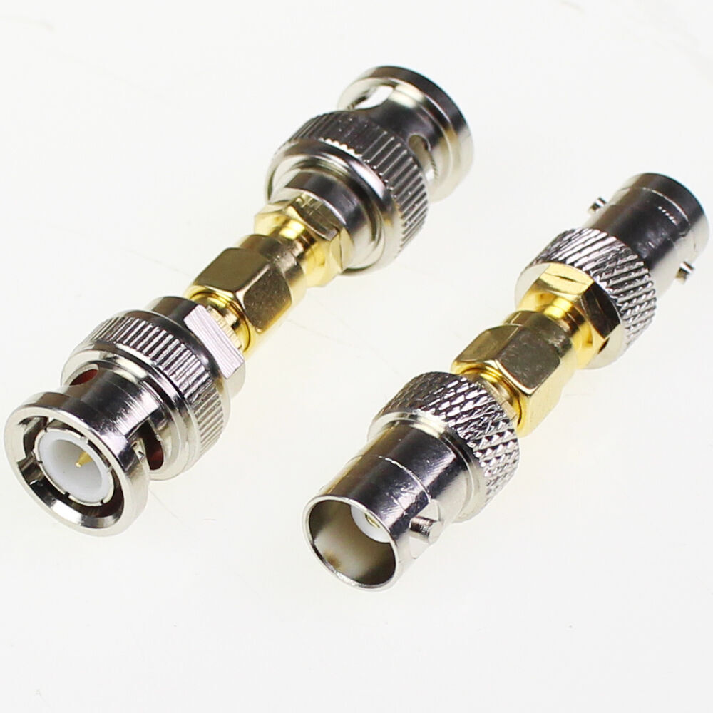 4/8PCS BNC to SMA Type Male Female RF Connector Adapter Test Converter Kit