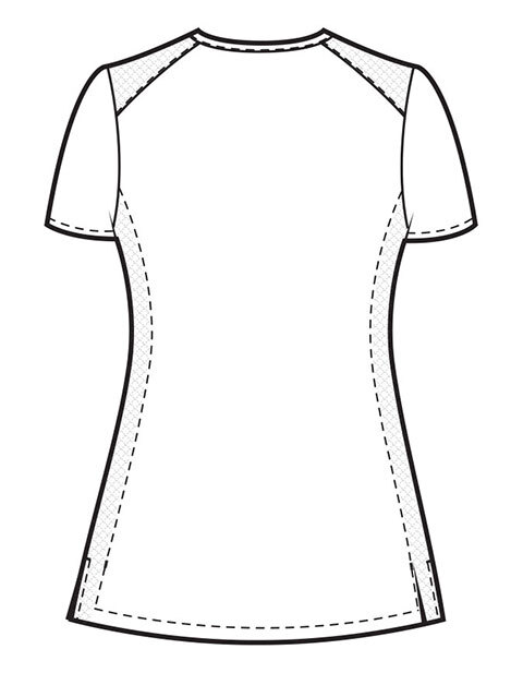 Vera Bradley Halo Nettie V6109 Ceil Blue (CEIL) V-Neck Scrub Top