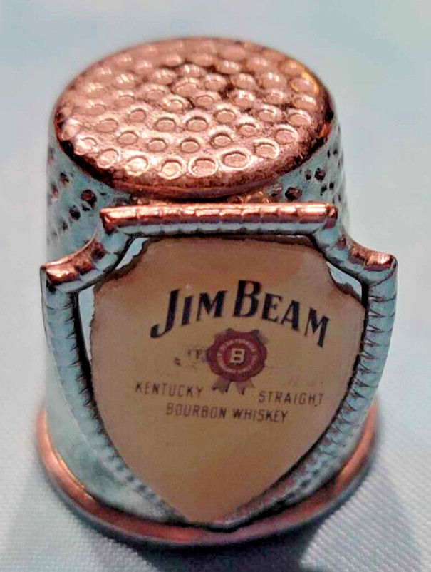 Metal Jim Beam Thimble
