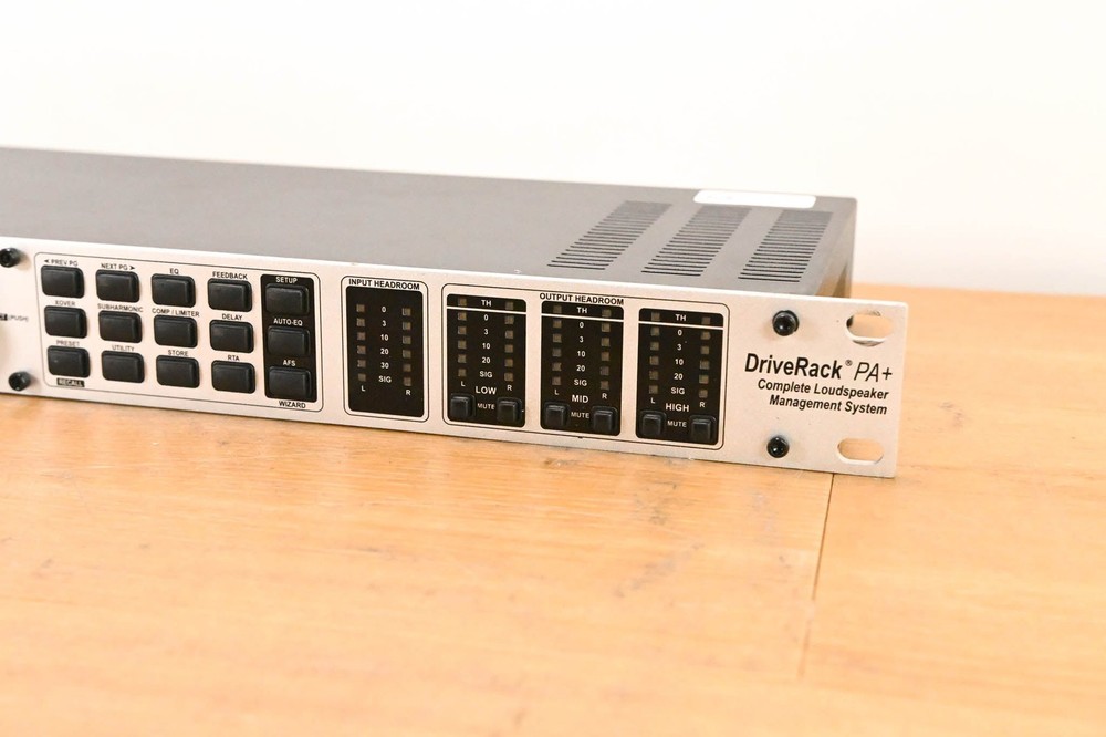 dbx DriveRack PA+ Complete Loudspeaker Management System CG01YZ3