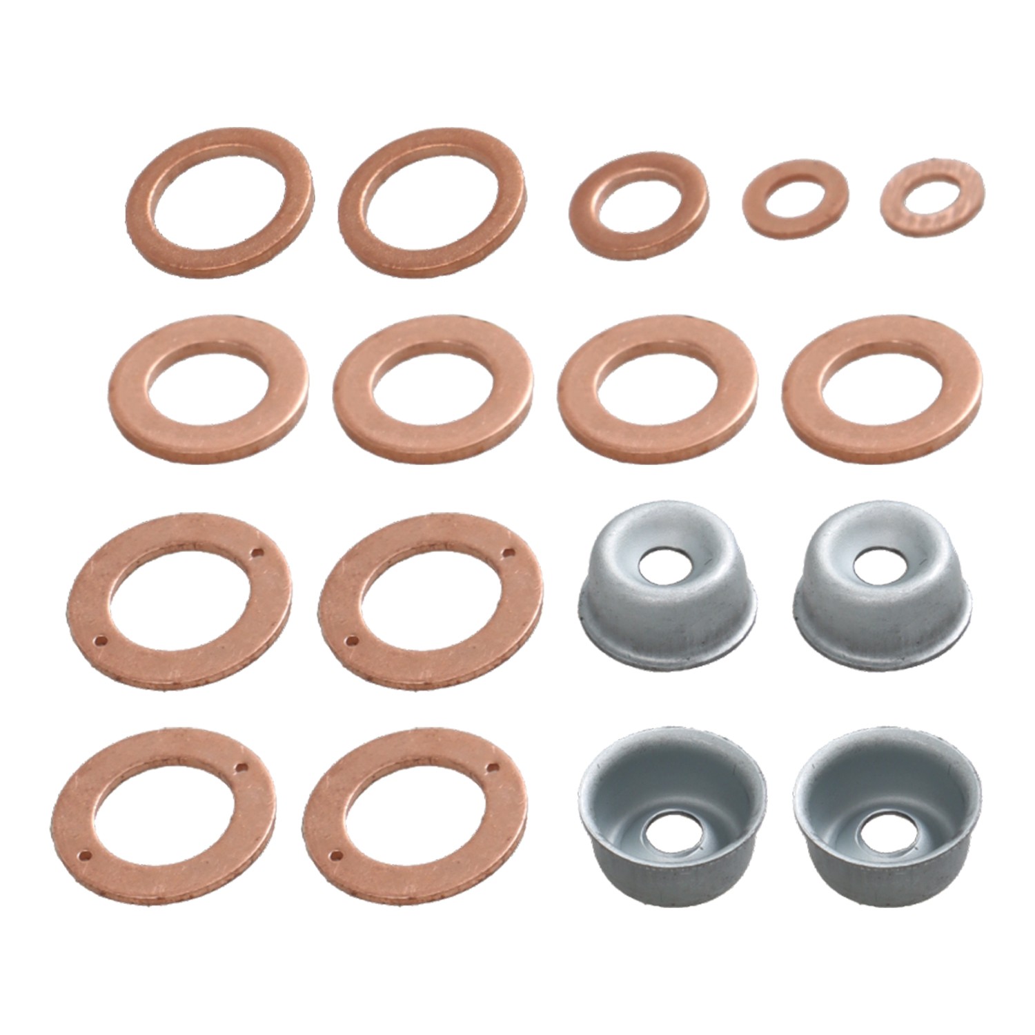 New Injector Seal Kit for Kubota V2203 V2403 V1902 V1702 V1505 19077-53650 4 CYL