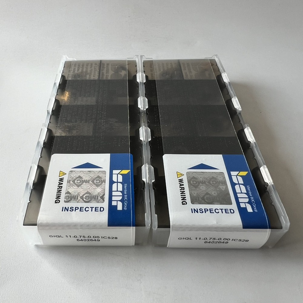ISCAR / GIQL11-0.75-0.00 IC528 / Industrial indexable carbide inserts 10 Pcs