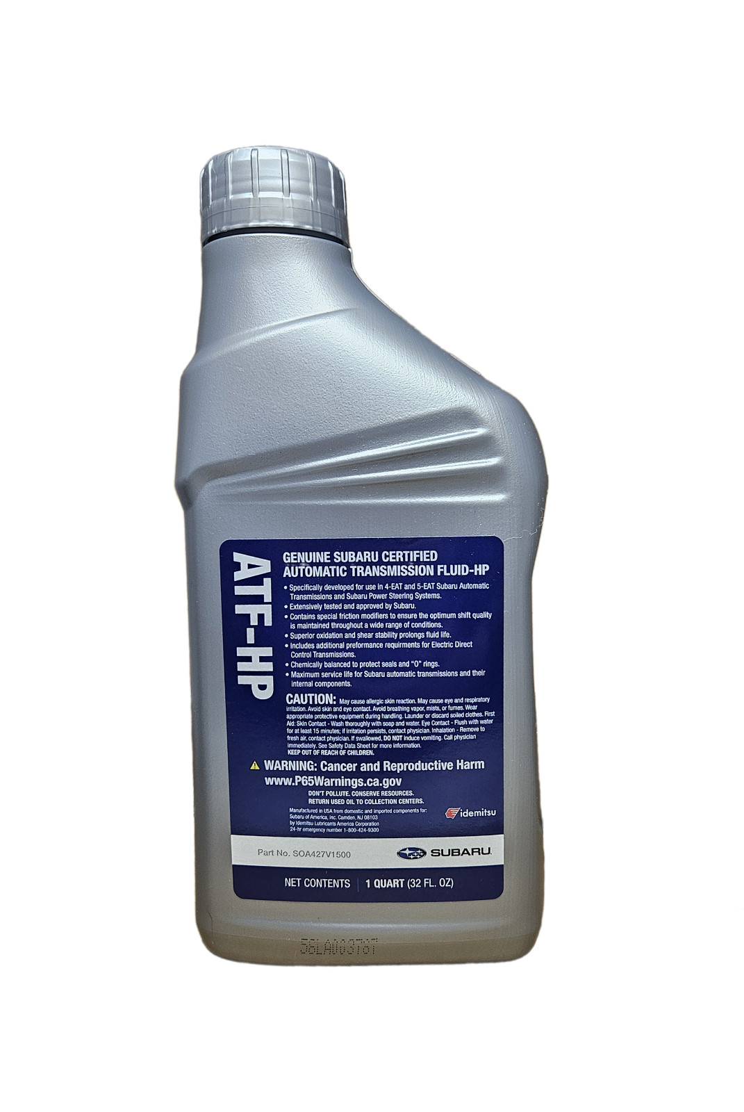 6 Quarts Genuine Oem Automatic Transmission Fluid Set ATF HP P/S SOA427V1500