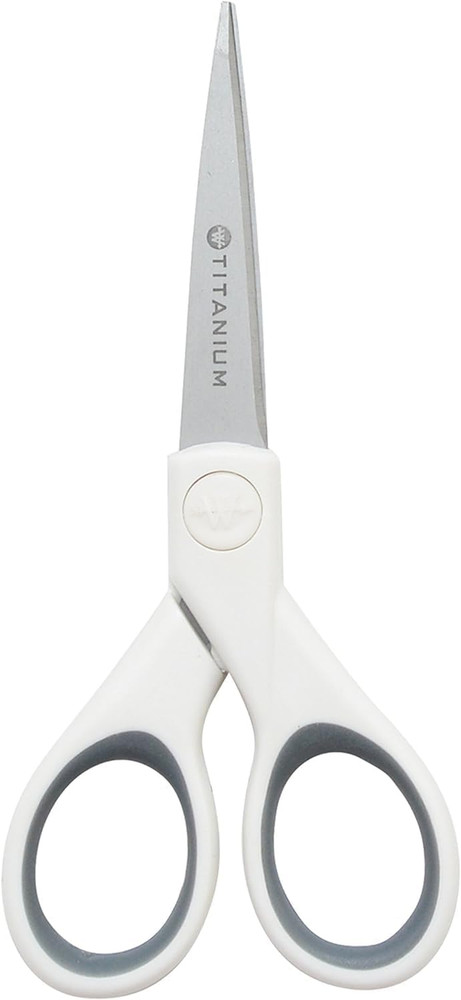 5" Micro-Tip Fabric Scissors with Titanium-Bonded Blades - Ideal for Crafting, S