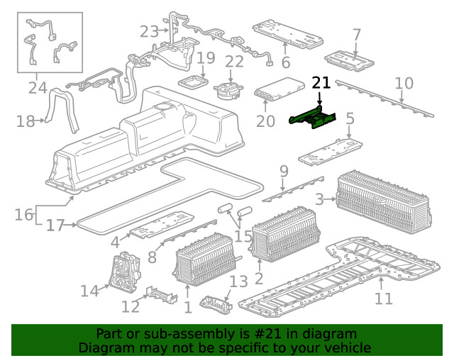 Genuine GM Interface Control Module Bracket 23110131