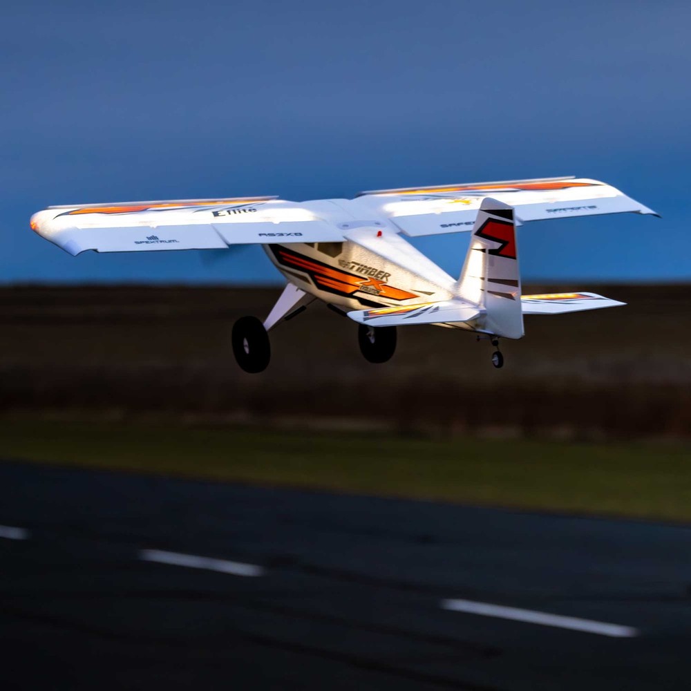 E-flite Night Timber X Evolution 1.2m BNF-Basic with AS3X and SAFE Select