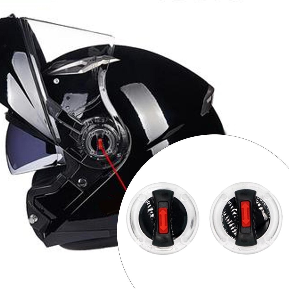 2x Helmet Visor Lock Lens Rotate Switch Directly Replace