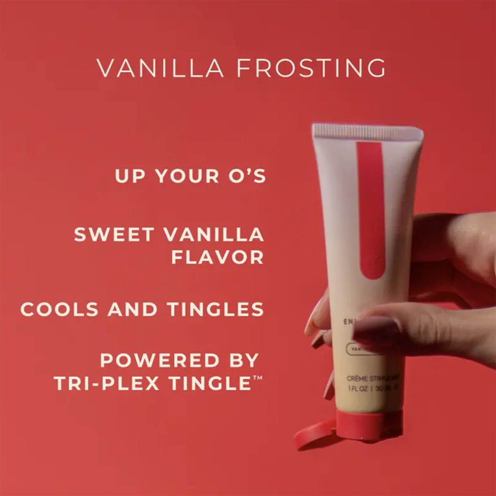 Pure Romance "O" Enhancement Cream Vanilla Frosting - Sealed - New