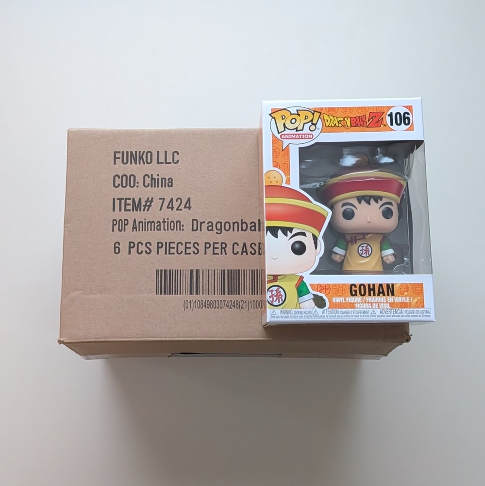 Funko Pop! Dragon Ball Z Gohan 106 New