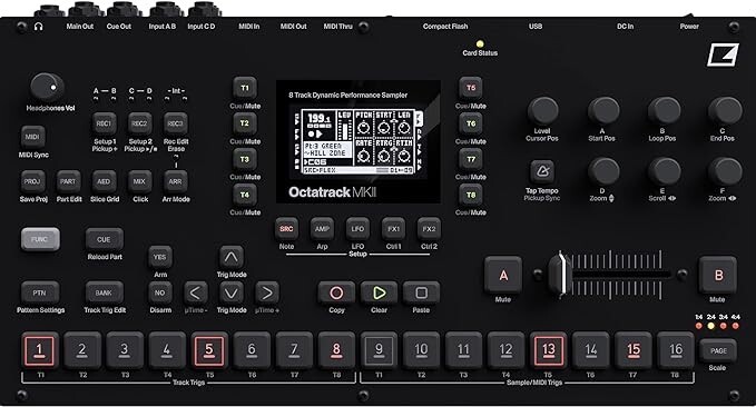 Elektron Octatrack DPS-1 MKII Black Performance Sampler & Sequencer New Unopened