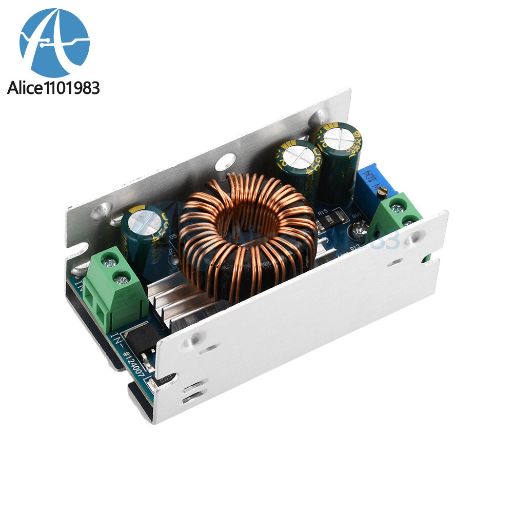 100W 6A DC-DC Buck Module Adjustable Step-Down Power Module 10-90V to 1.5-60V