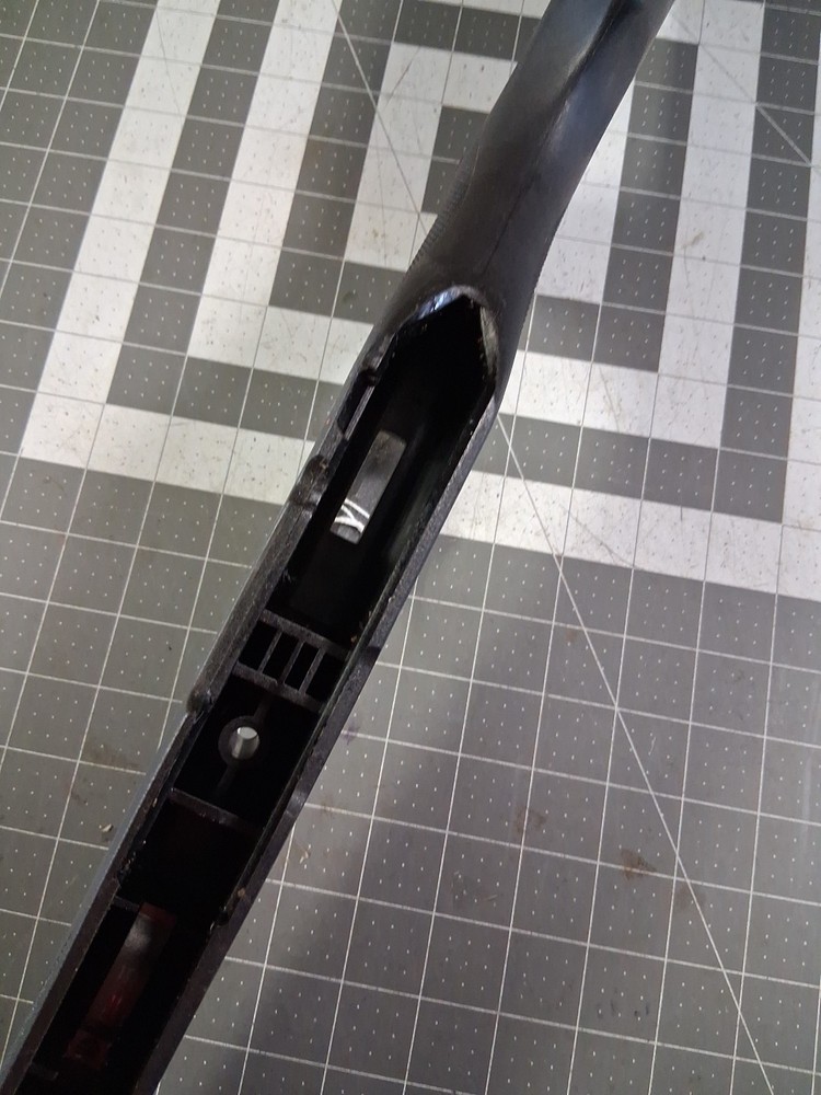 muzzleloader black powder stock black plastic traditions timber ridge