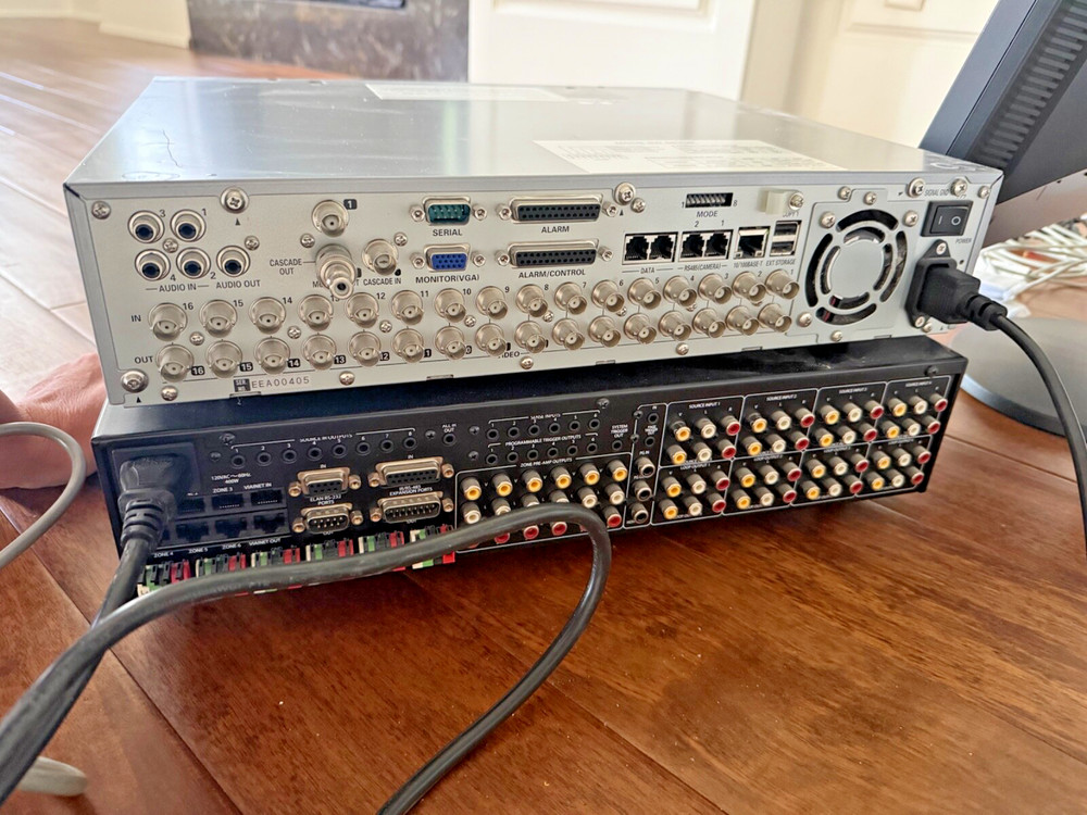 Elan Home Systems Integrated Multi-Room AV System—LED touchscreen, Panasonic