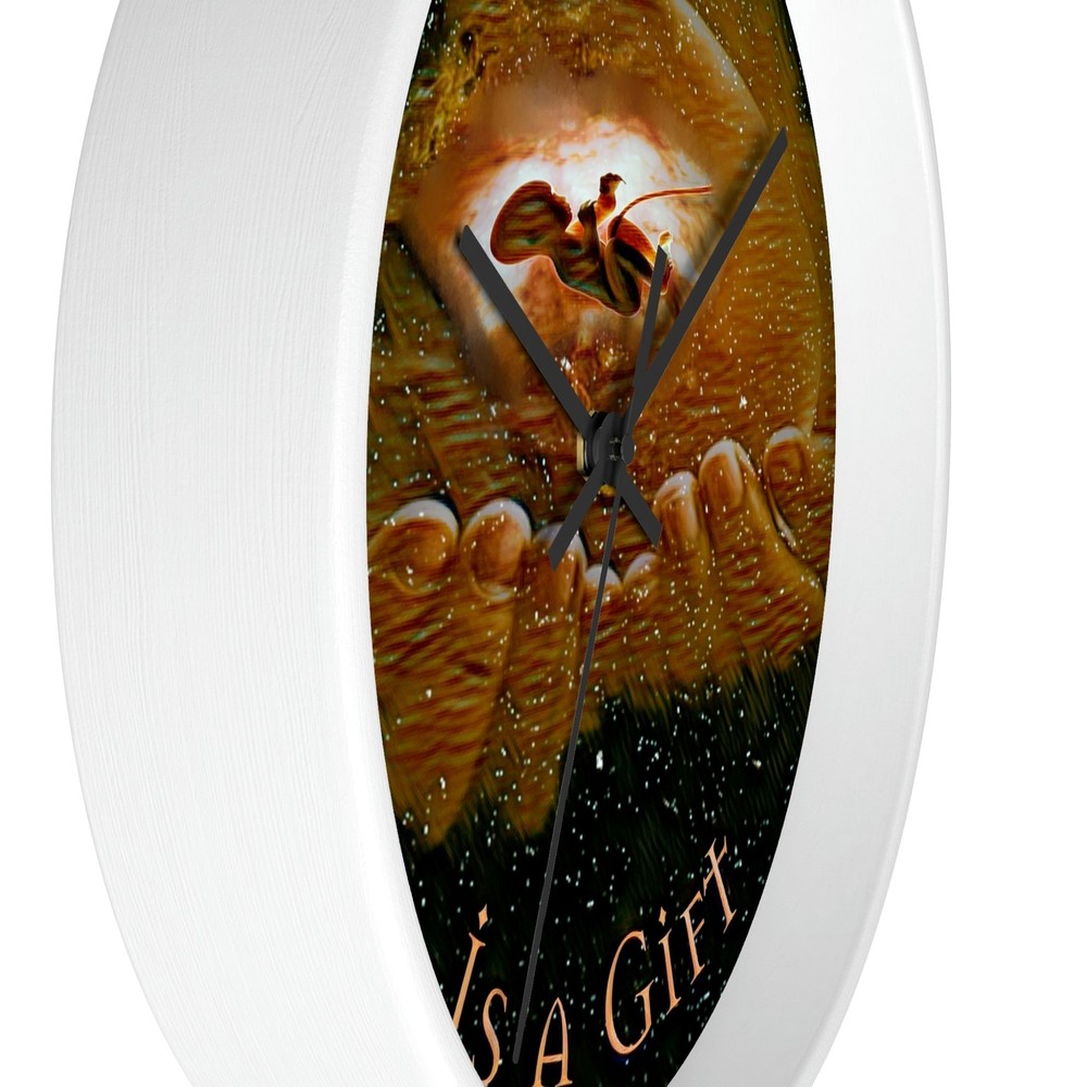 Wall Clock "Life is a Gift"