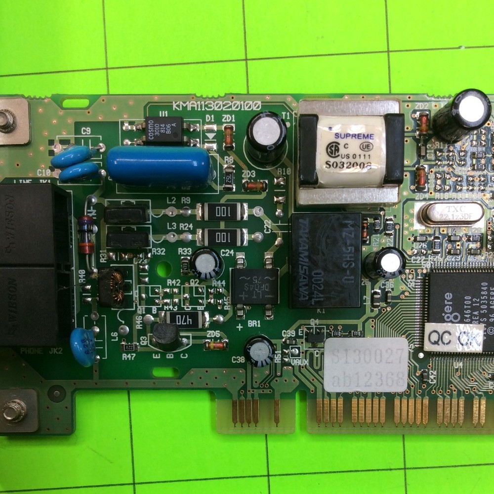 AMD Desktop Computer Modem S130027 Agere Systems Agere