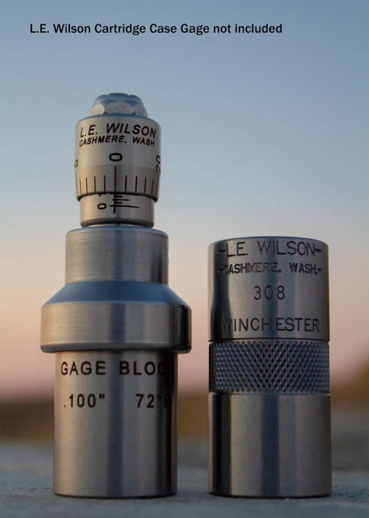 L.E. Wilson Case Gage Depth Micrometer, CG-MIC Gauge