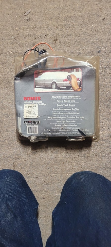 Car and Driver Premium Remote Vehicle Starter Kit (800ft. range)