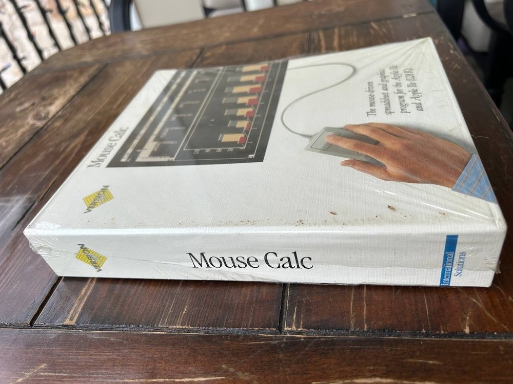 Mouse Calc for Apple IIc, Apple IIe (128K) Macintosh software. Version