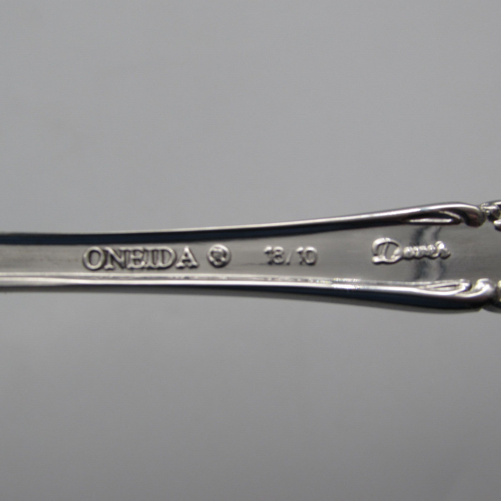 Oneida Stainless Flatware DOVER (GLOSSY) Butter & Sugar Set - N/O