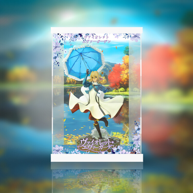 Display Case Acrylic Fit For Creation Studio Violet Evergarden No Figure