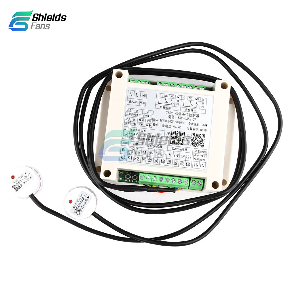 Non Contact Liquid Water Level Sensor Controller Automatic Water Supply New