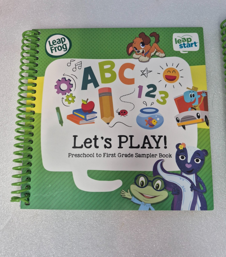 Leap Frog Leap Start Pre-Kindergarten Book Let's Play