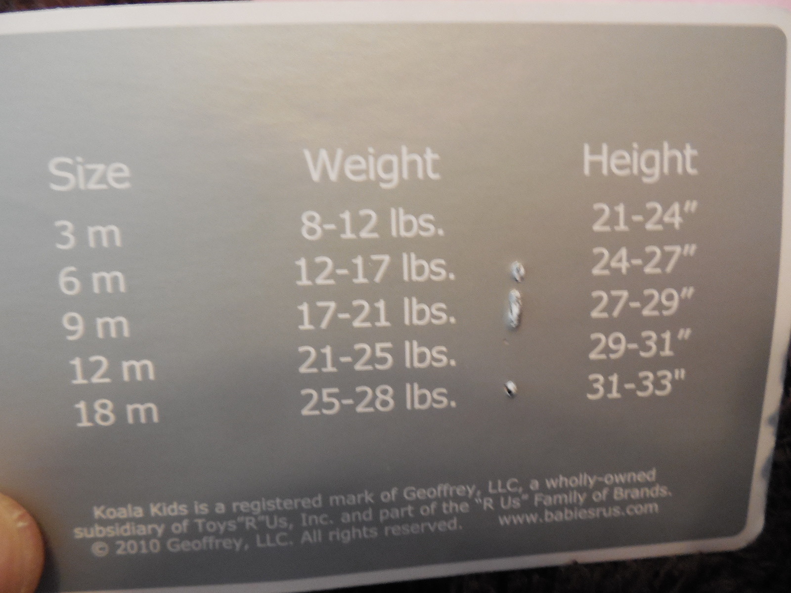 MONKEY Halloween Costume Infant Baby Hood Zip Up Padded Size 9 Months New