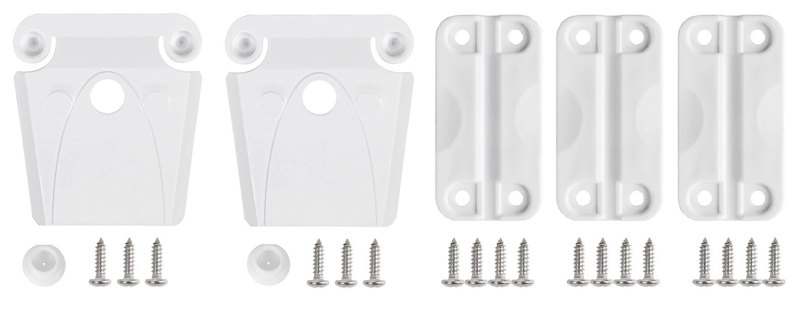 Igloo Cooler Replacement (2) Latch, (3) Hinge, Screw Set
