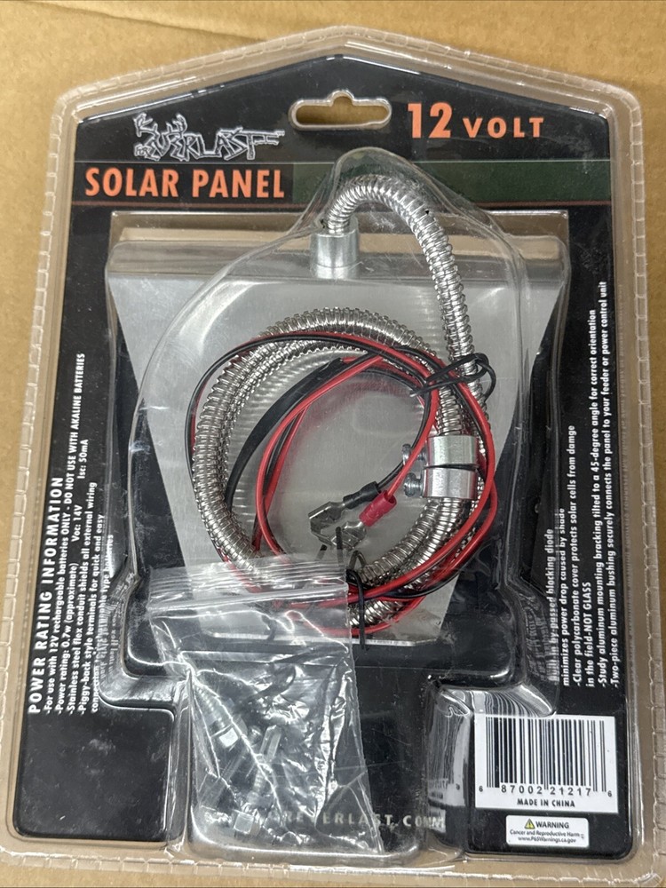 ForEverlast 12 Volt Solar Panel