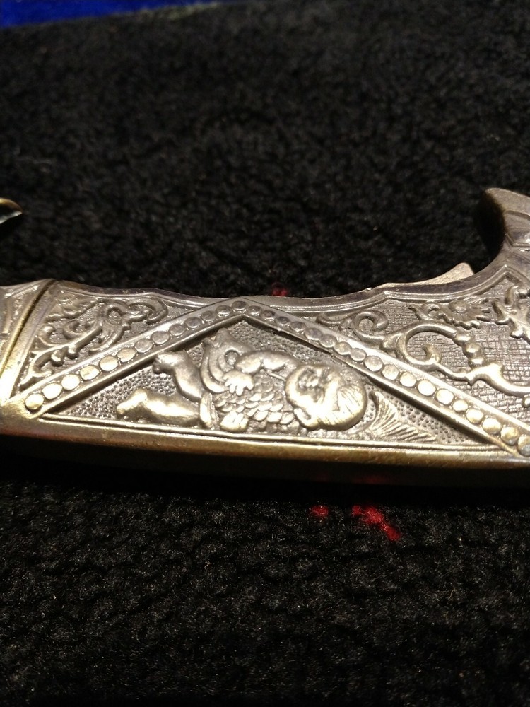 CHEETHA STAINLESS KNIFE DECORATIVE
