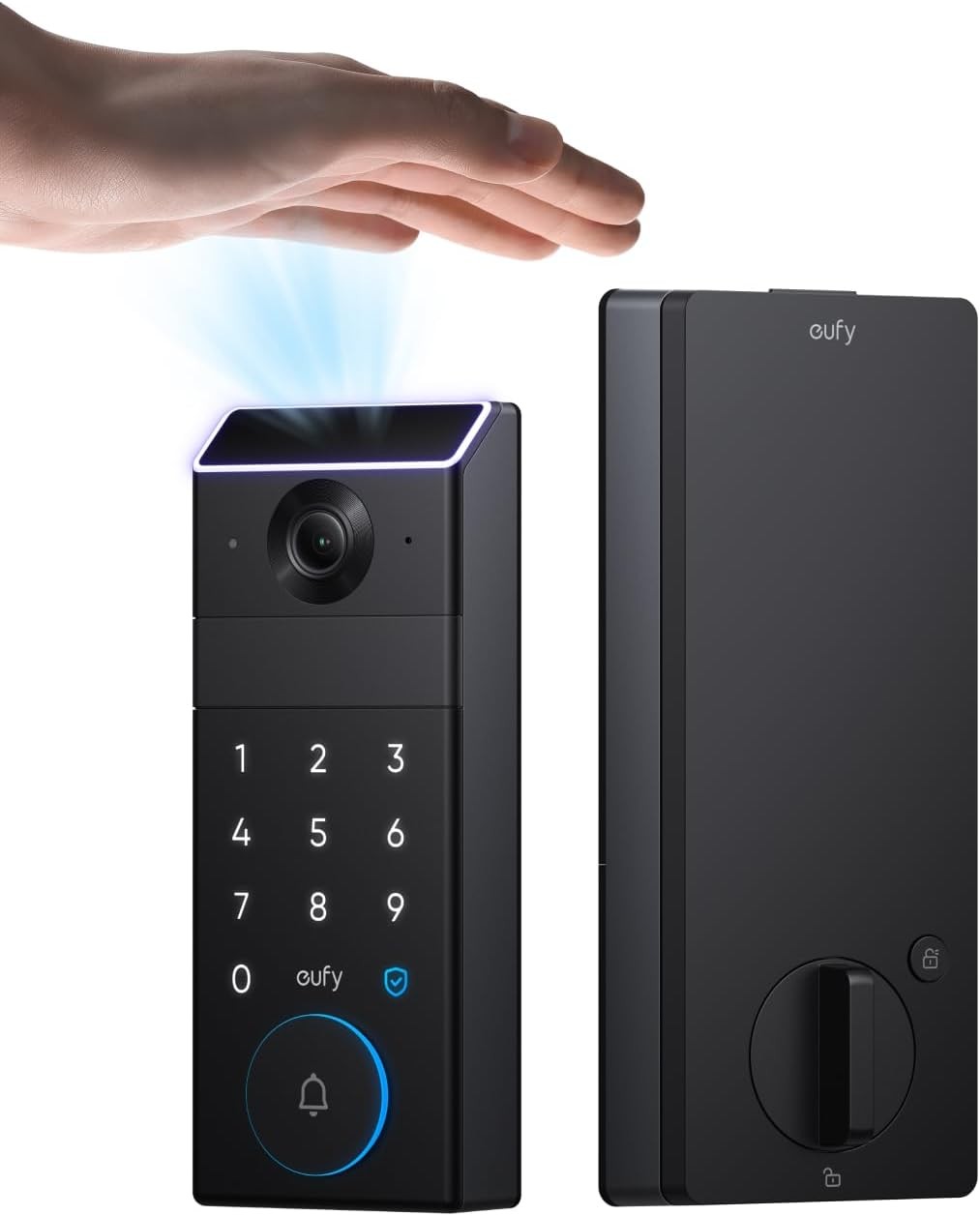 eufy FamiLock S3 Smart Lock Palm Vein Recognition Keyless Entry Door Lock Wi-Fi