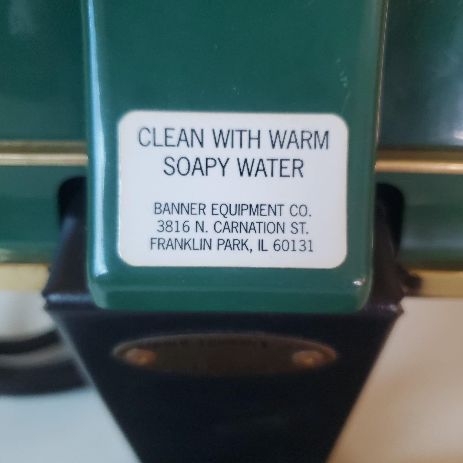 Murphy’s Irish Amber Draft Tower Brass Beer Tap Handle Faucet Line Mounting Rig