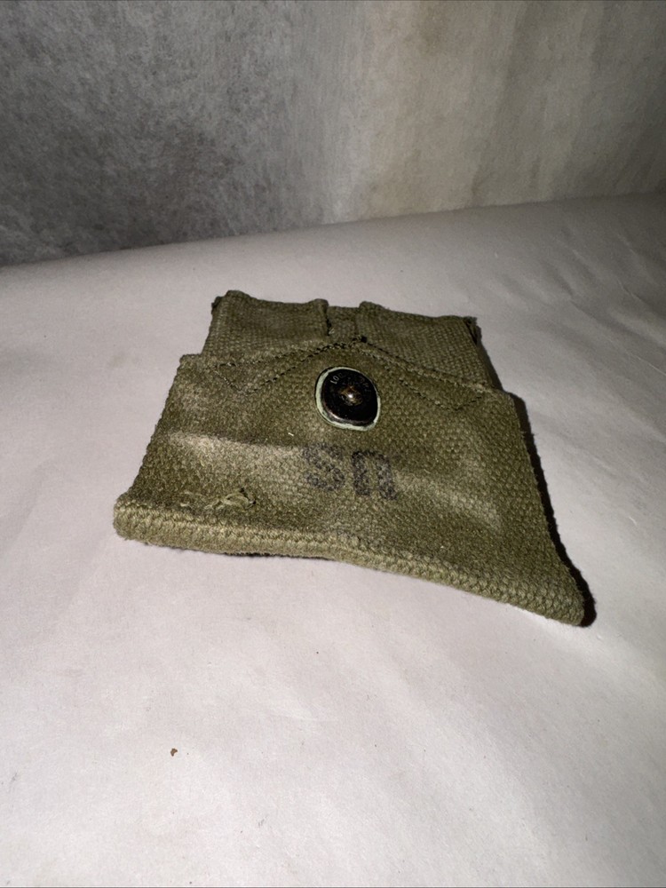 Vintage US GI 45 ACP Mag Pouch NOS