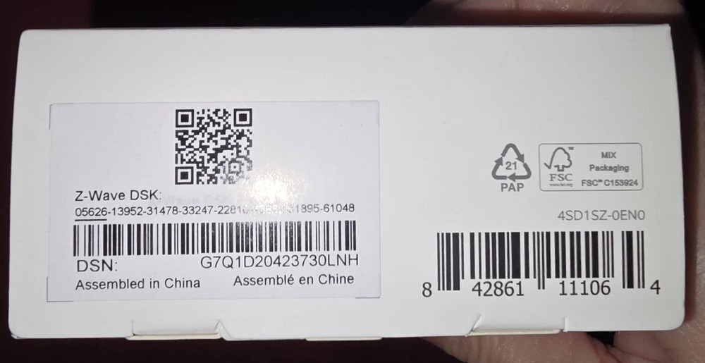 Ring Alarm 2nd Gen Contact Sensor - White