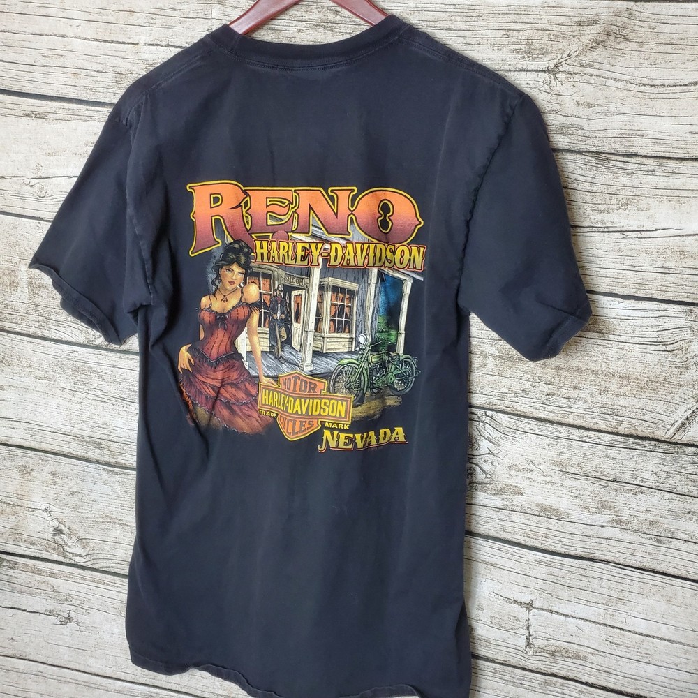 Harley Davidson Reno Nevada Shirt Size Medium